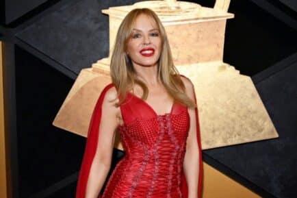 Kylie Minogue at 66th Grammys