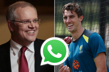 WhatsApp according to Scott Morrison