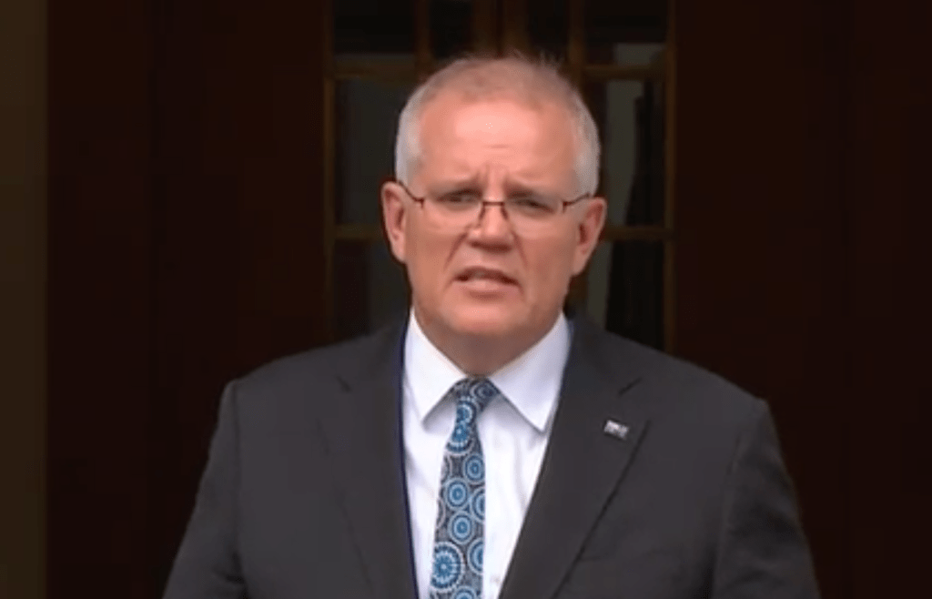 Scott Morrison on rapid antigen testing